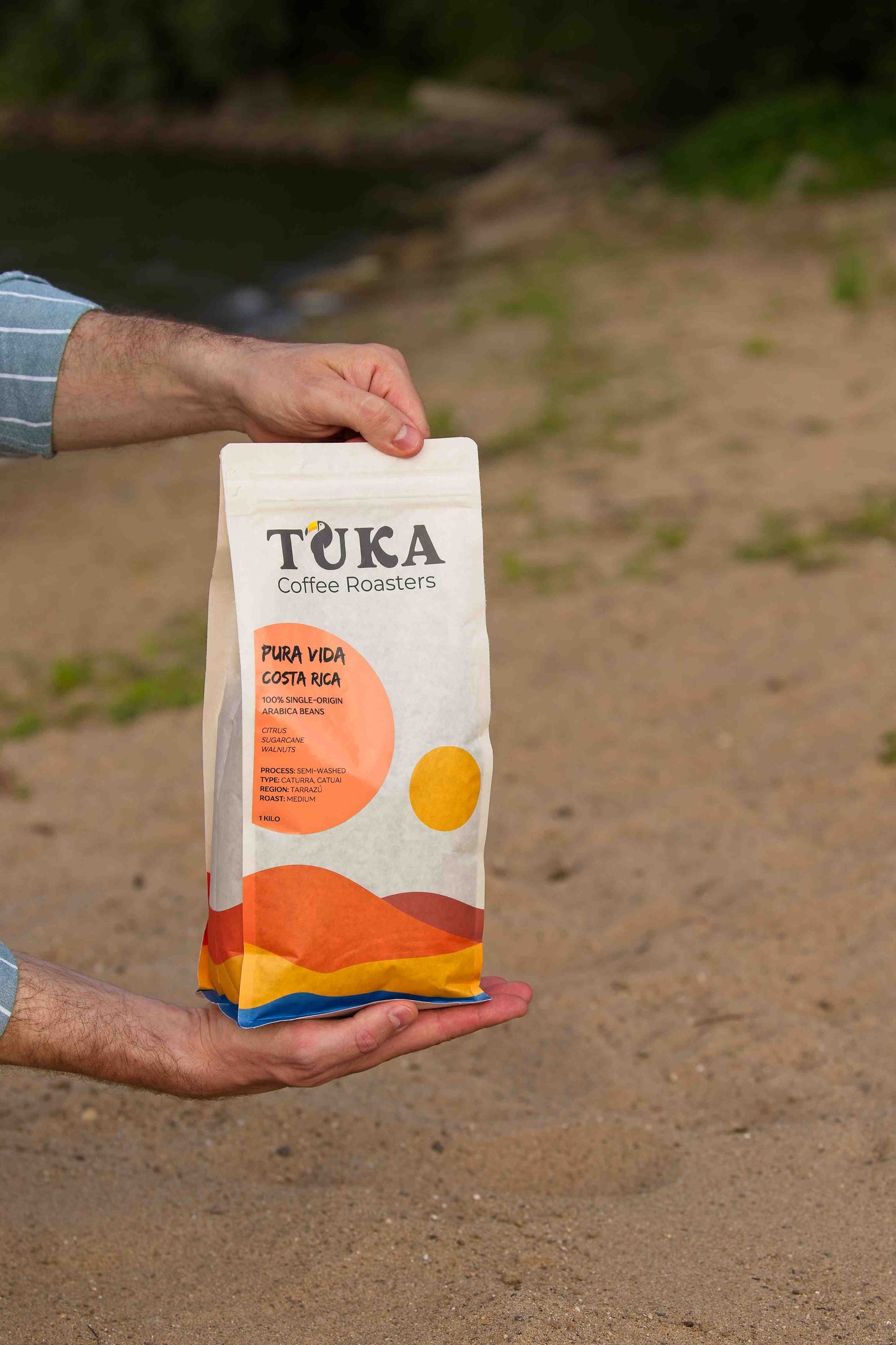 Costa Rica PURA VIDA - Medium Roast Koffie Bonen