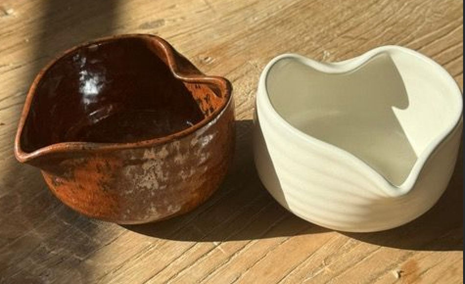 Matcha Mixing Bowl - Heart Shaped