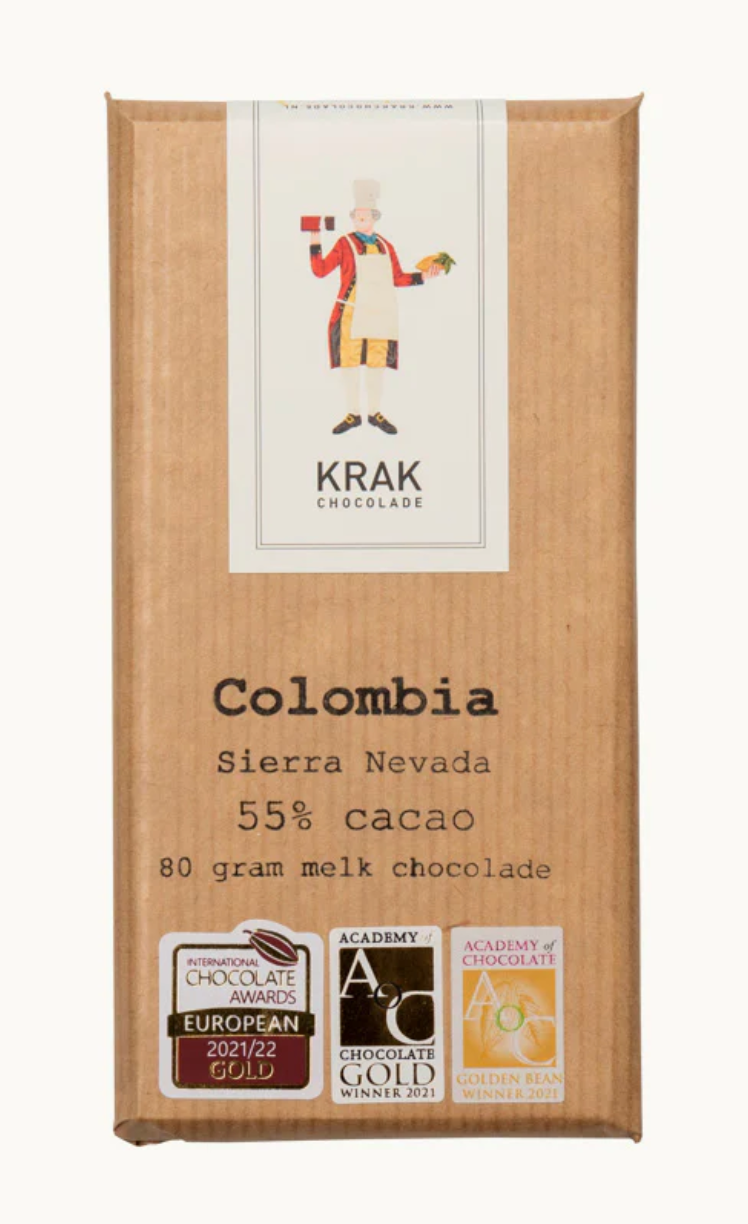 Premium Colombia Chocolate Bar 80gr