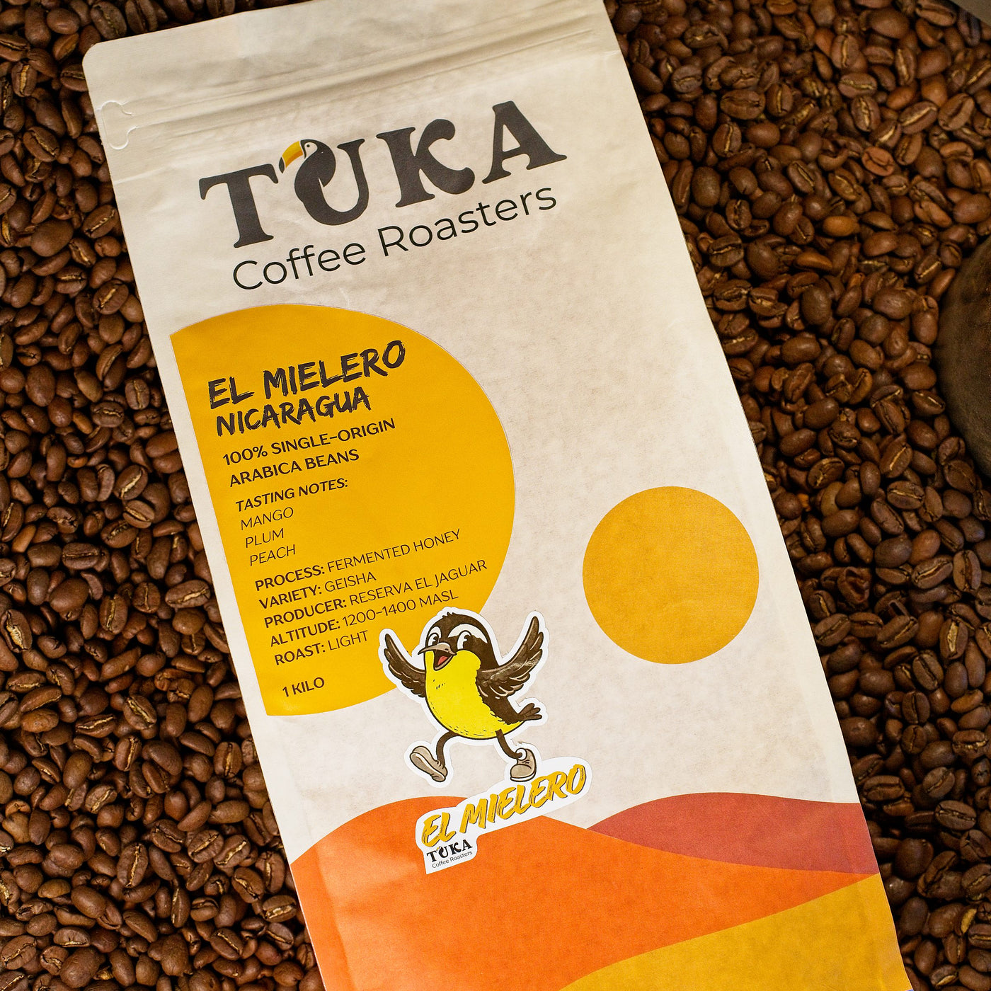 El Mielero – Light Roast Koffiebonen Nicaragua