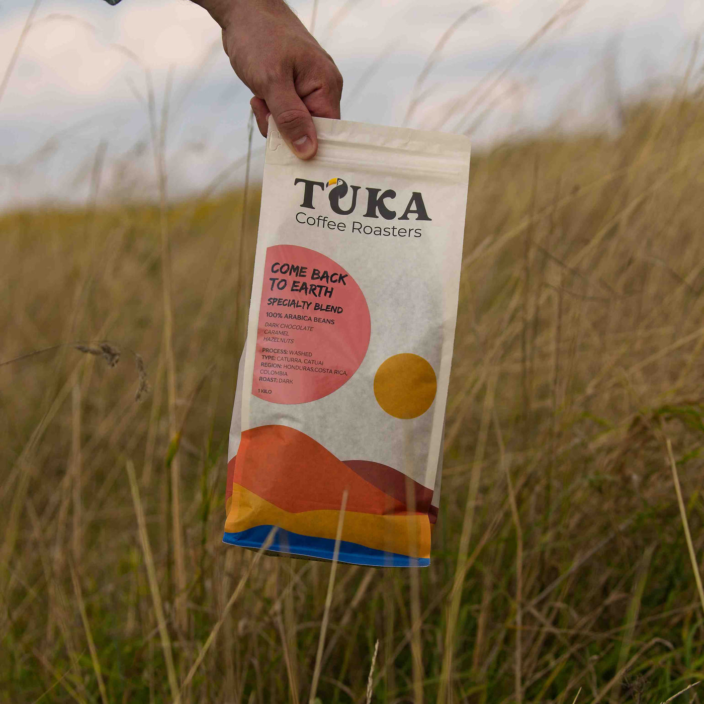 Blend COME BACK TO EARTH - Dark Roast Koffie Bonen