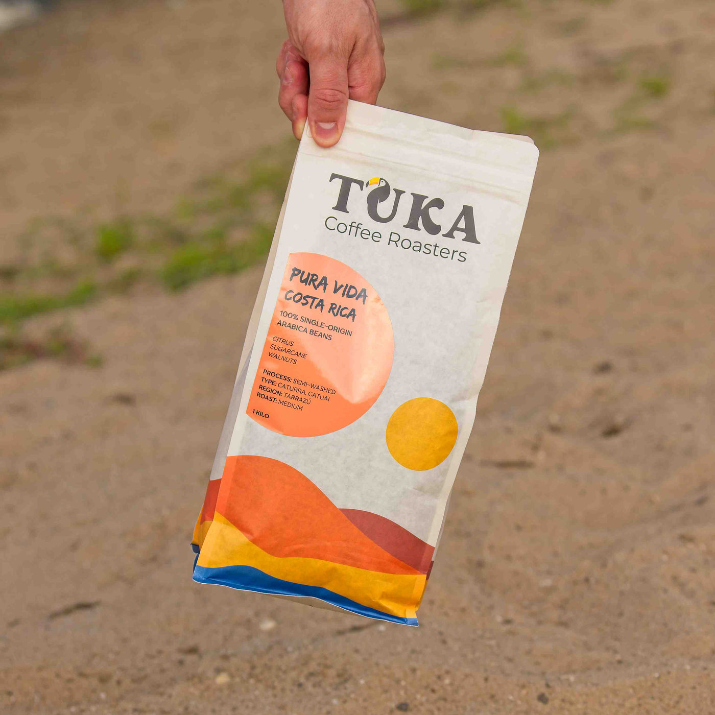 Costa Rica PURA VIDA - Medium Roast Koffie Bonen