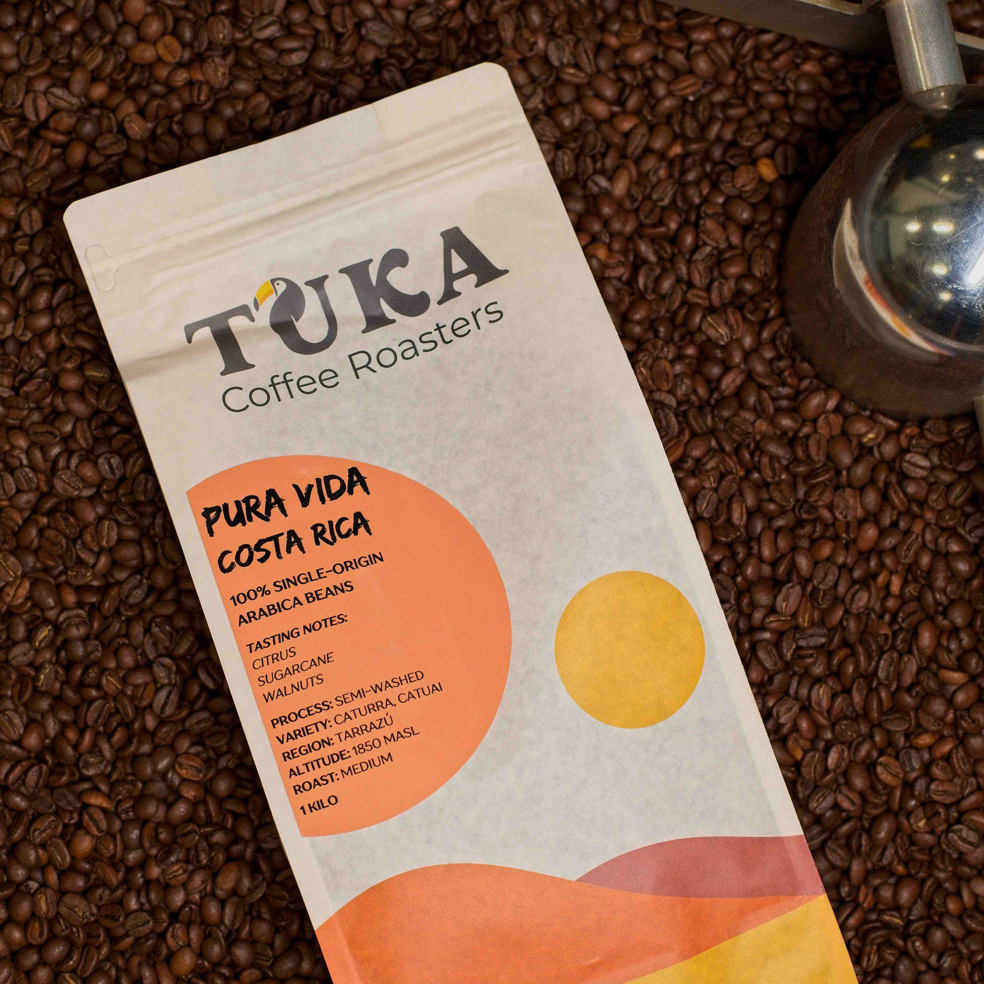 Pura Vida – Medium Roast Koffiebonen Costa Rica