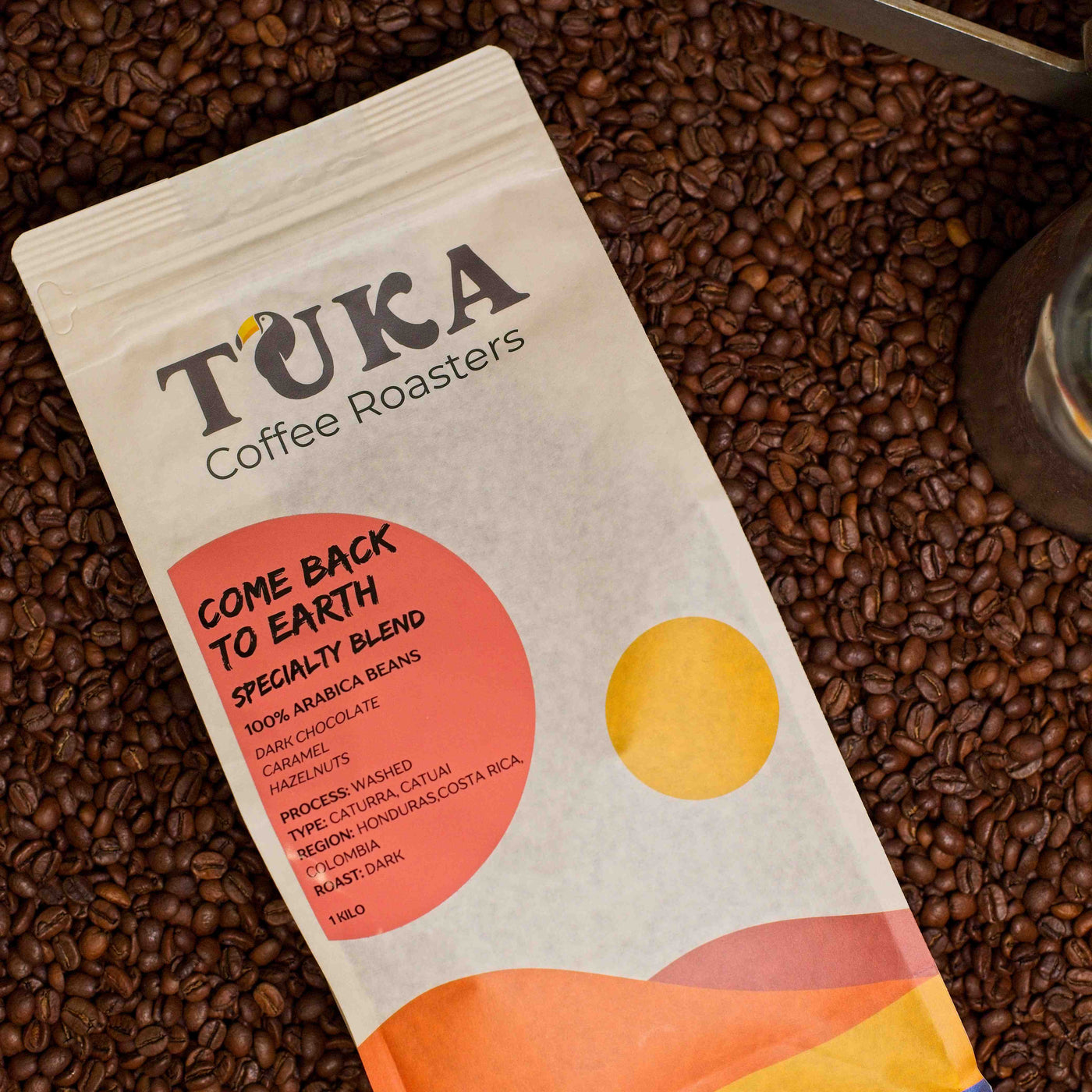 Come Back To Earth – Dark Roast Koffiebonen Blend