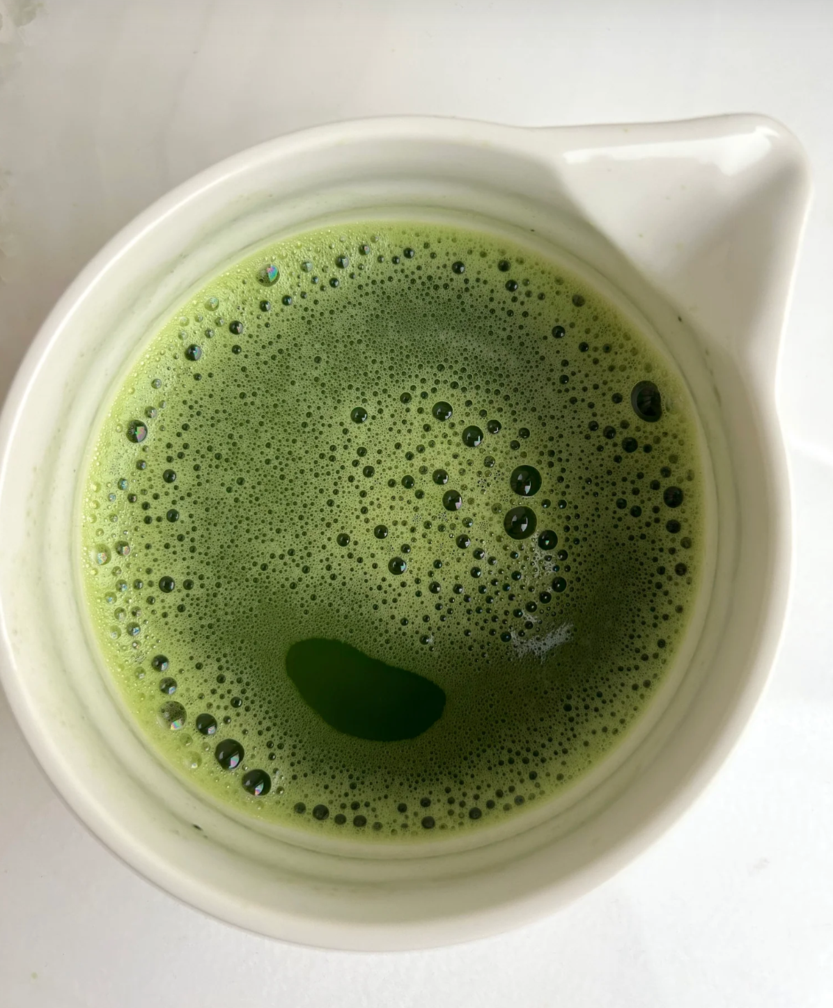 Matcha Kom Chawan - pearl white