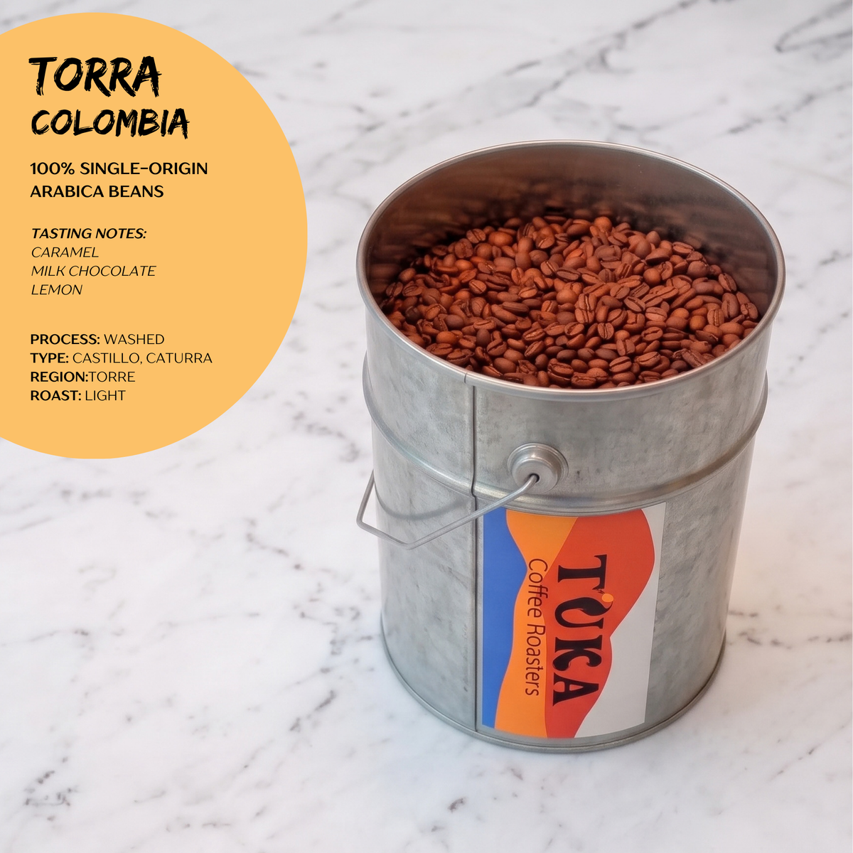 Torra – Light Roast Coffee Beans Colombia